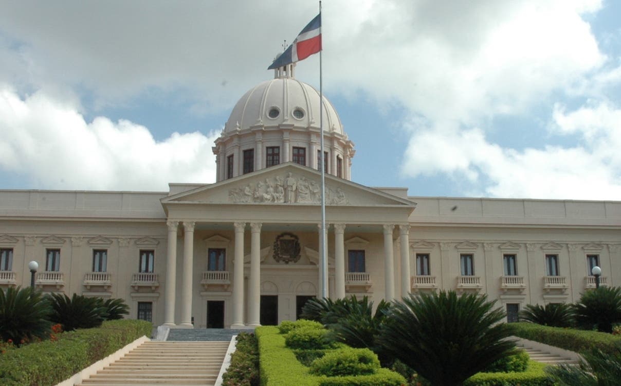 Fachada del Palacio Nacional de la Republica Dominicana. El Nacional/ FE. Archivo. 13.06.2009