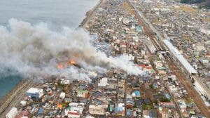 Según el Ayuntamiento de la ciudad costera, unas 580 personas procedentes de unos 270 hogares han tenido que ser evacuadas.  