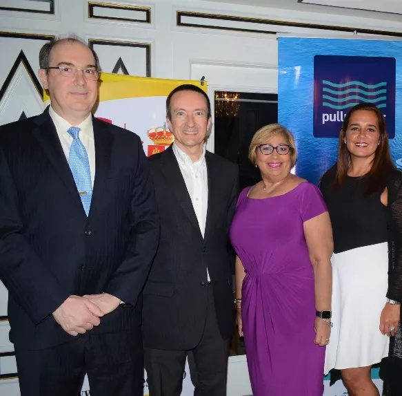 Joaquín de Ramón, José Blanco, Orfila Salazar, Adriana Azpurua y Fausto Fernández.