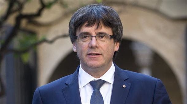 Carles Puigdemont, expresidente de CataluÃ±a.