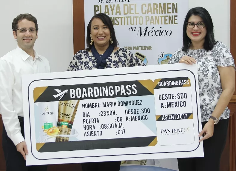 Antonio González, María Domínguez y Naycell Rodríguez.