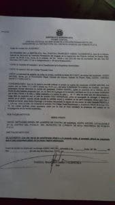 Orden de arresto contra Vargas Martínez.