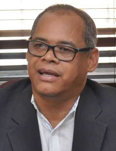 Fidel Lorenzo, es el presidente del Codue. archivo