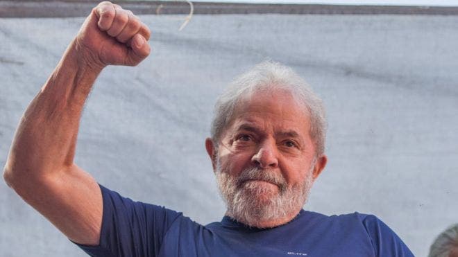 Lula  estÃ¡ encarcelado desde abril por corrupciÃ³n pasiva.