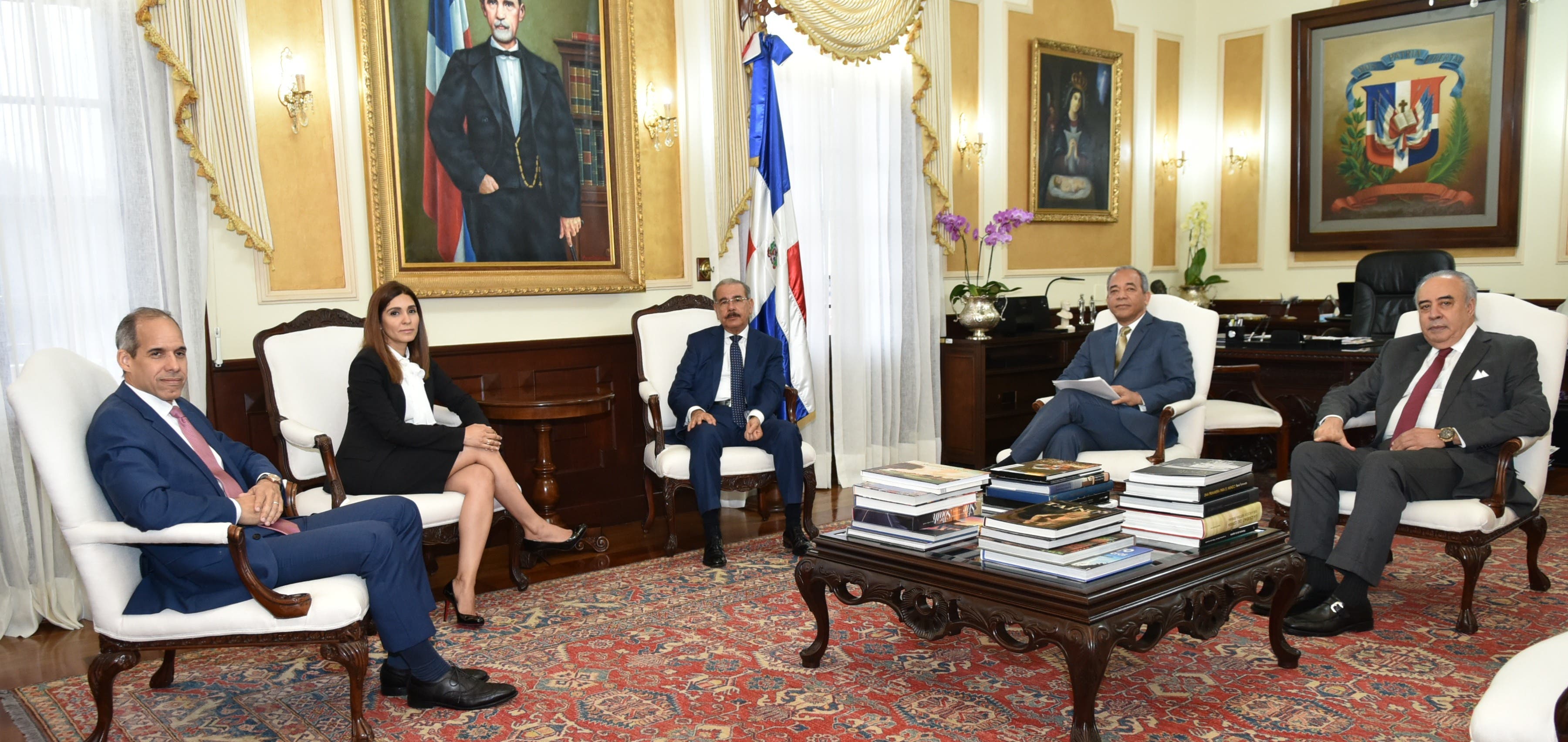 La informaciÃ³n fue ofrecida durante una reuniÃ³n con el presidente Danilo Medina en el Palacio Nacional.