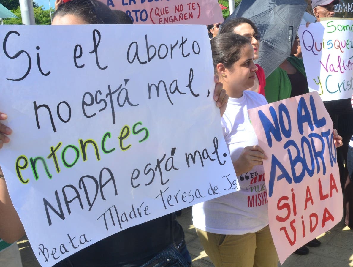La Iglesia catÃ³lica insiste en su rechazo contra la prÃ¡ctica del aborto.  Archivo..