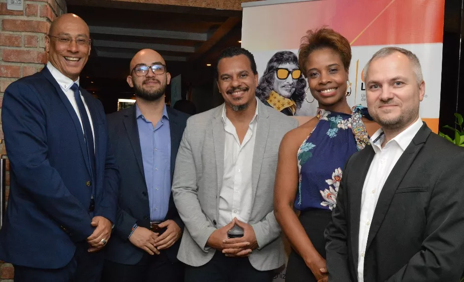 Fernando Jerez, Ernesto Sandoval, Luis Morillo, Yennys Sánchez y Joerg Aldinger.