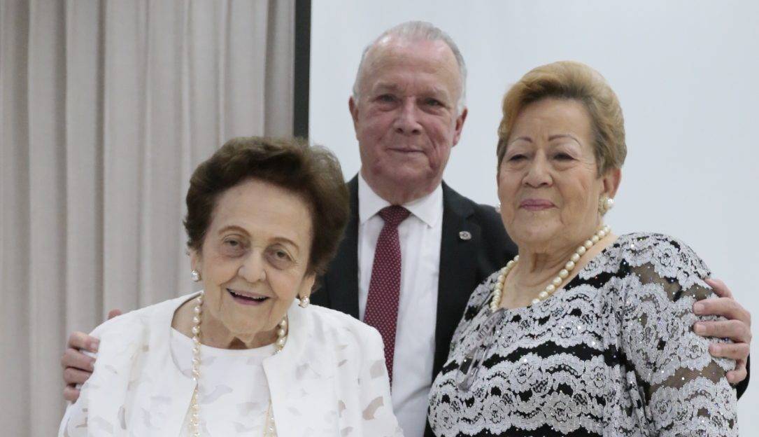 Mary Pérez viuda Marranzini, Arturo Pérez y Mercedes Antonia Pérez.