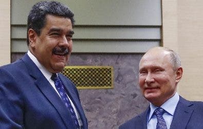 Putin y Maduro en Rusia.