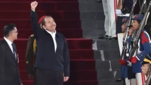 Daniel Ortega asistió al acto.
