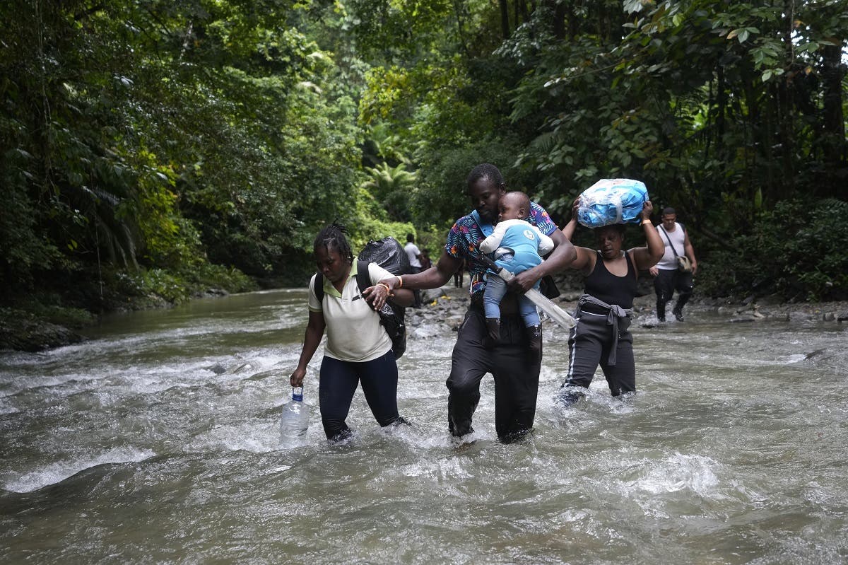 Unos 462 dominicanos y 35,658 haitianos han cruzado el Darién en lo que va de año
