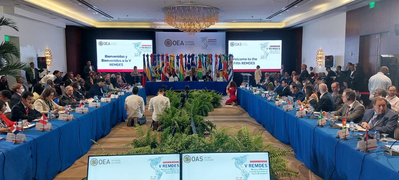 Abinader encabeza V Reunión de Ministros y Autoridades Desarrollo Social de la OEA