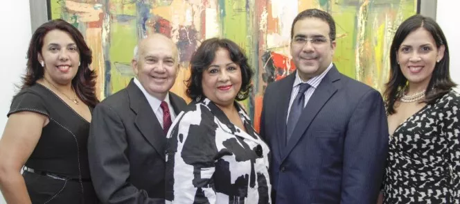 Firelli Mejía Ortega, José Mejía Lora, Adelaida Ortega de Mejía, Raymi Mejía Ortega y Sayka Mejía Ortega.