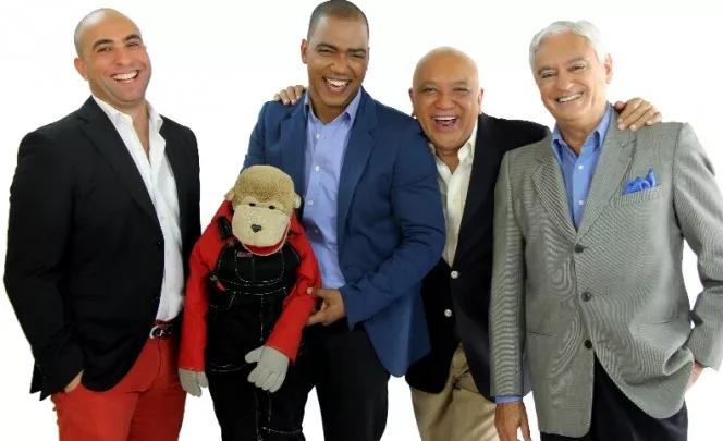 Irving Alberti, Liondy Ozoria, Jochy Santos y Cuquín Victoria