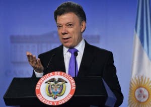 Presidente Juan Manuel Santos quiere sacar a FARC de lista terrorista