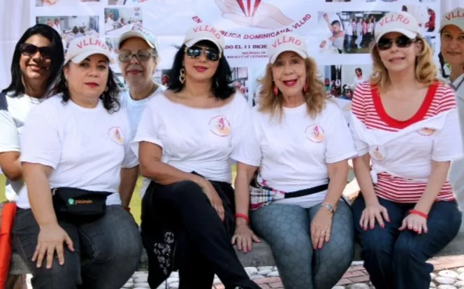 La directiva del voluntariado: Adamilca Mota, Teresa Medrano, Sofía Rojas Goico y Roxana Bonetti.