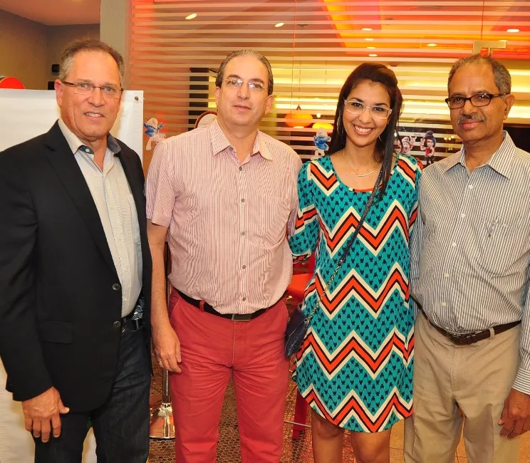 Marcel Morel, Alberto Robledo, Rocío Muñoz y Francisco Jiménez.