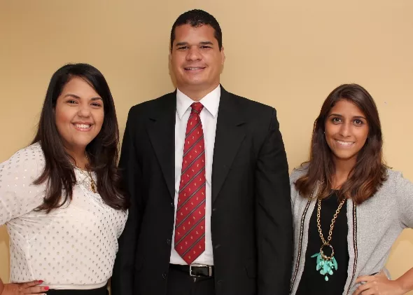 Julia Muñiz Suberví, Francisco Herrera y Ana Ruiz.