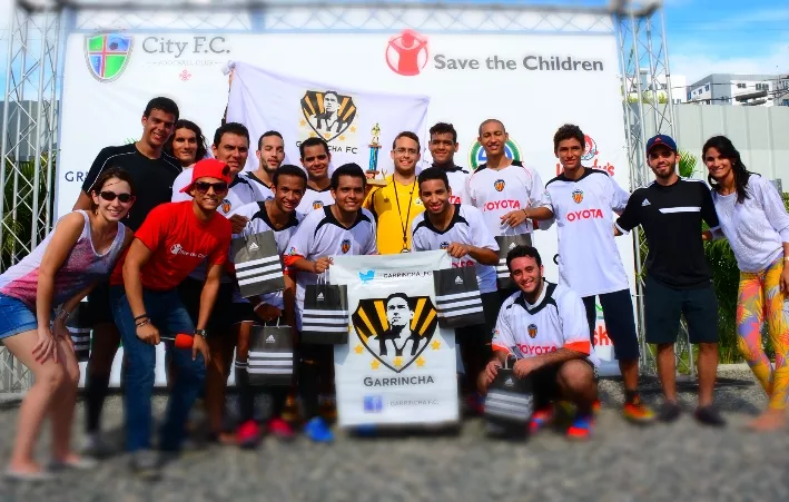 Los participantes en el torneo.