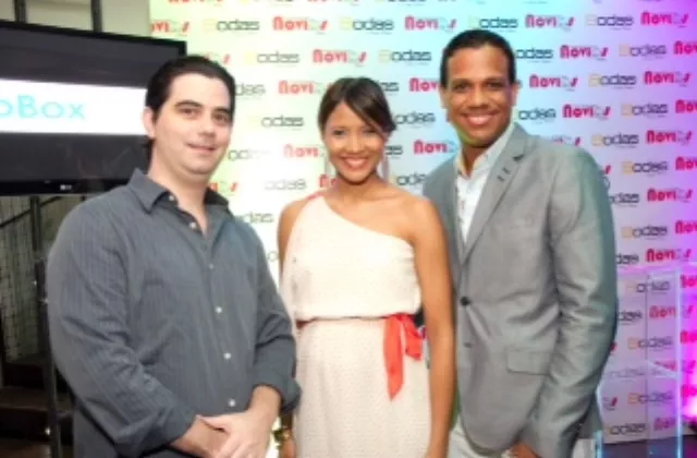 Iván Amador, Yaniris Péez y Enny Guerre