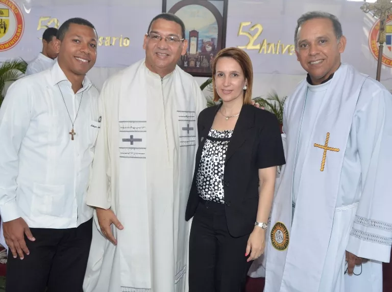 Vinicio Cubilette,  Pedro  Lluveres Javier, Xiomara Encarnación y  David Pantaleón.