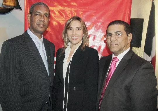 Norberto Puello, Irma Mauriz y Adolfo Rodríguez.