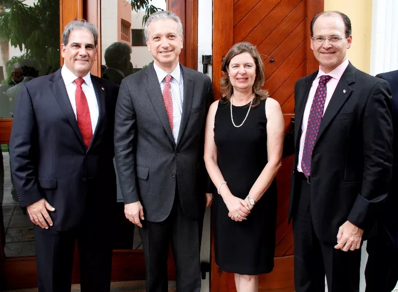 Fernando Marranzini, Gonzalo Alberto Pérez Rojas, Silvia Corrie León y Carlos Guillermo León.