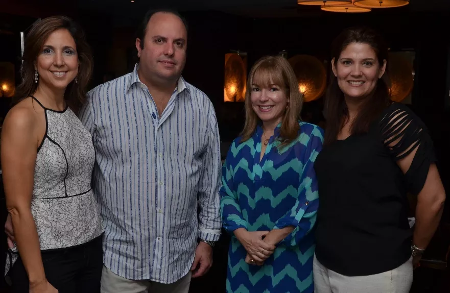 Julia Heinsen, Román Caamaño, Flor Hernández y Edith Sméster.