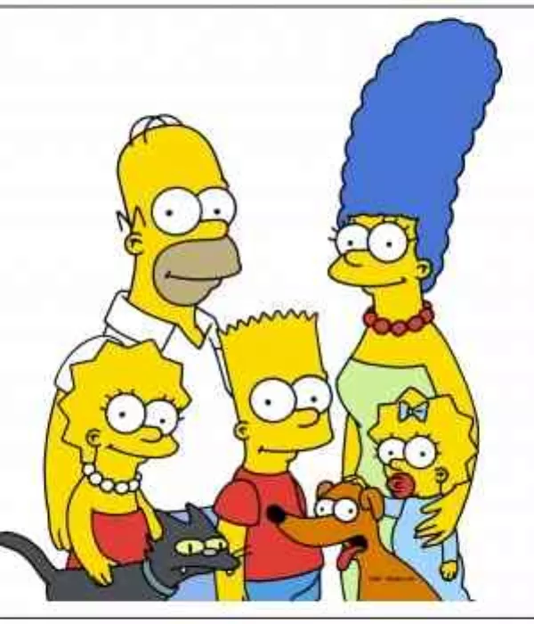 Los simpson, caricatura