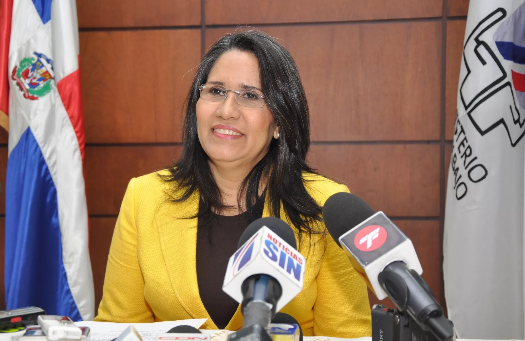 Maritza Hernández, ministra de Trabajo