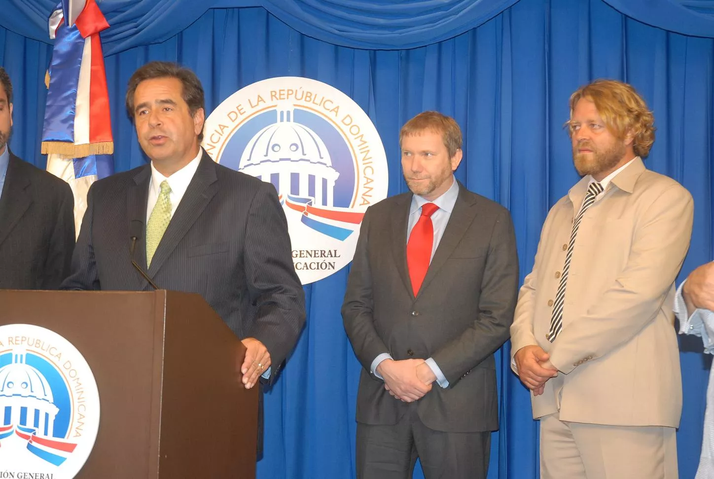 Gari Foss, David Masson y Gardal Forberg