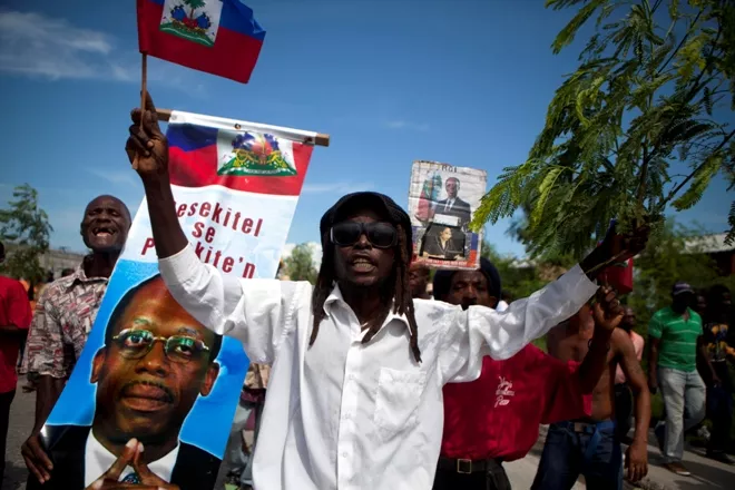 Haití, protesta