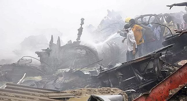 Se estrella avión en Nigeria