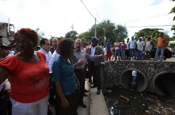 danilo medina visita Haina