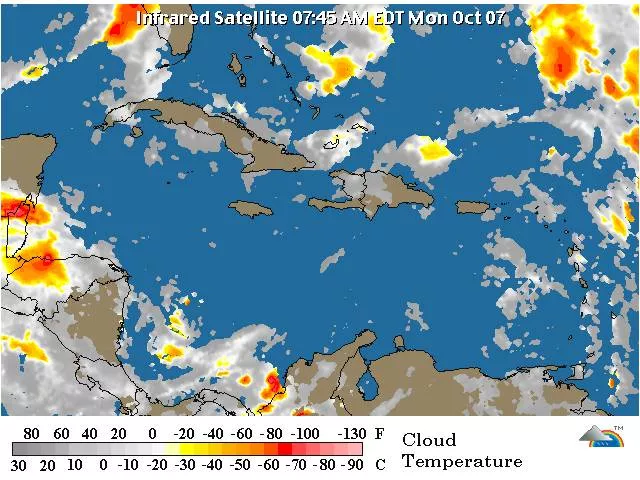 Vaguada y onda tropical provocarán lluvias sobre el  país  