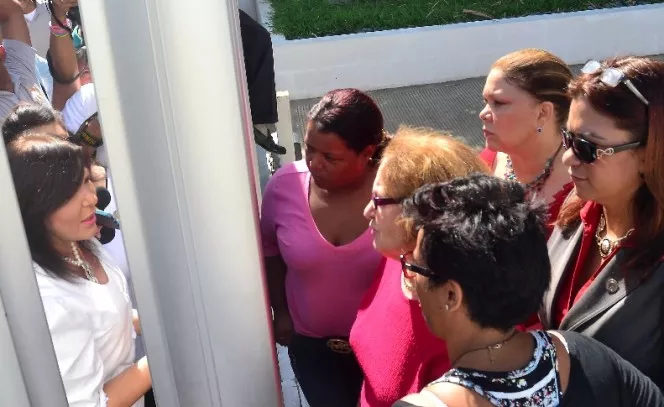 Visita de  Geanilda Vazque al comite del PRD.. Foto: Elieser Tapia.