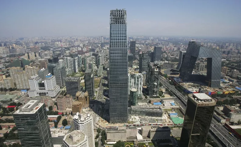 China Olympics Beijing CBD