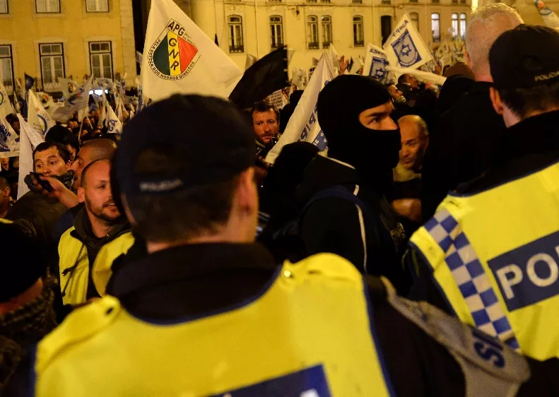 PORTUGAL-FINANCE-PUBLIC-DEBT-POLICE-ARMY-PROTEST