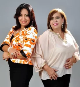 Judith Ravelo y Mirna Pimentel.