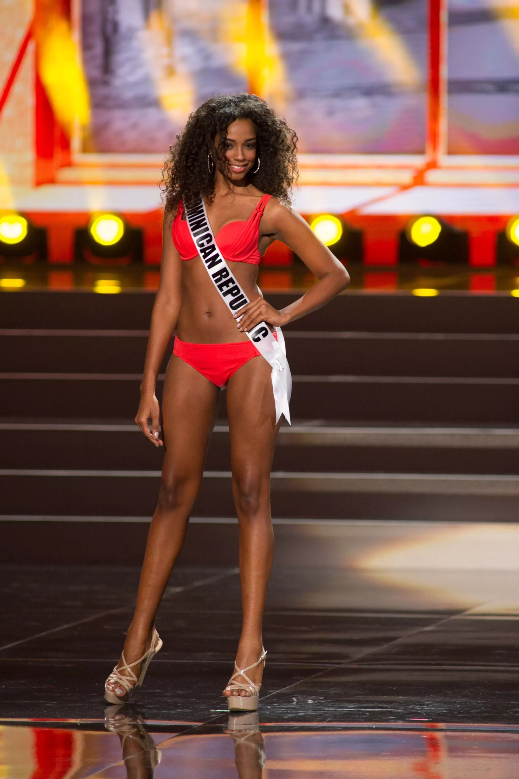 Yaritza Reyes, la representante de la República Dominicana.