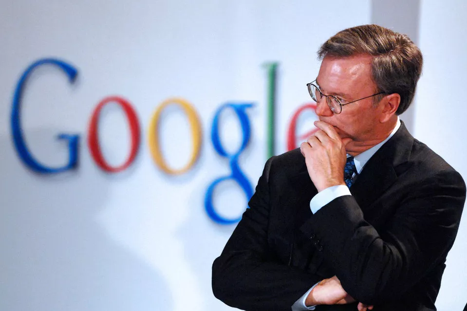 Eric Schmidt, presidente de Google.