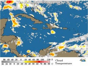 Onamet pronostica lluvias dispersas y temperaturas agradables