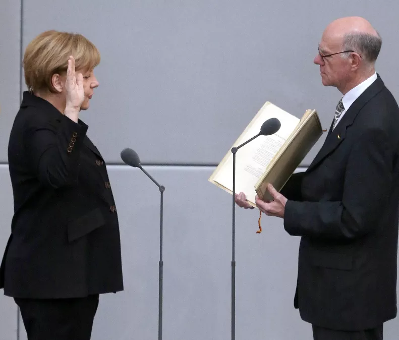 Angela Merkel, Norbert Lammert