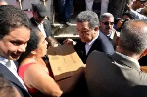 Leonel Fernández encabezará entrega de cajas navideñas este miércoles