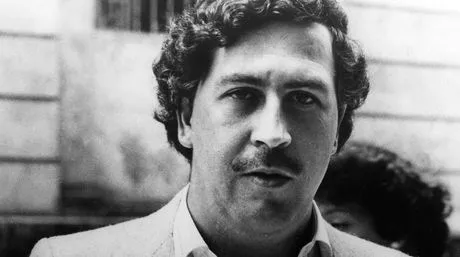Pablo Escobar, narcotraficante de Colombia. Foto: AP.