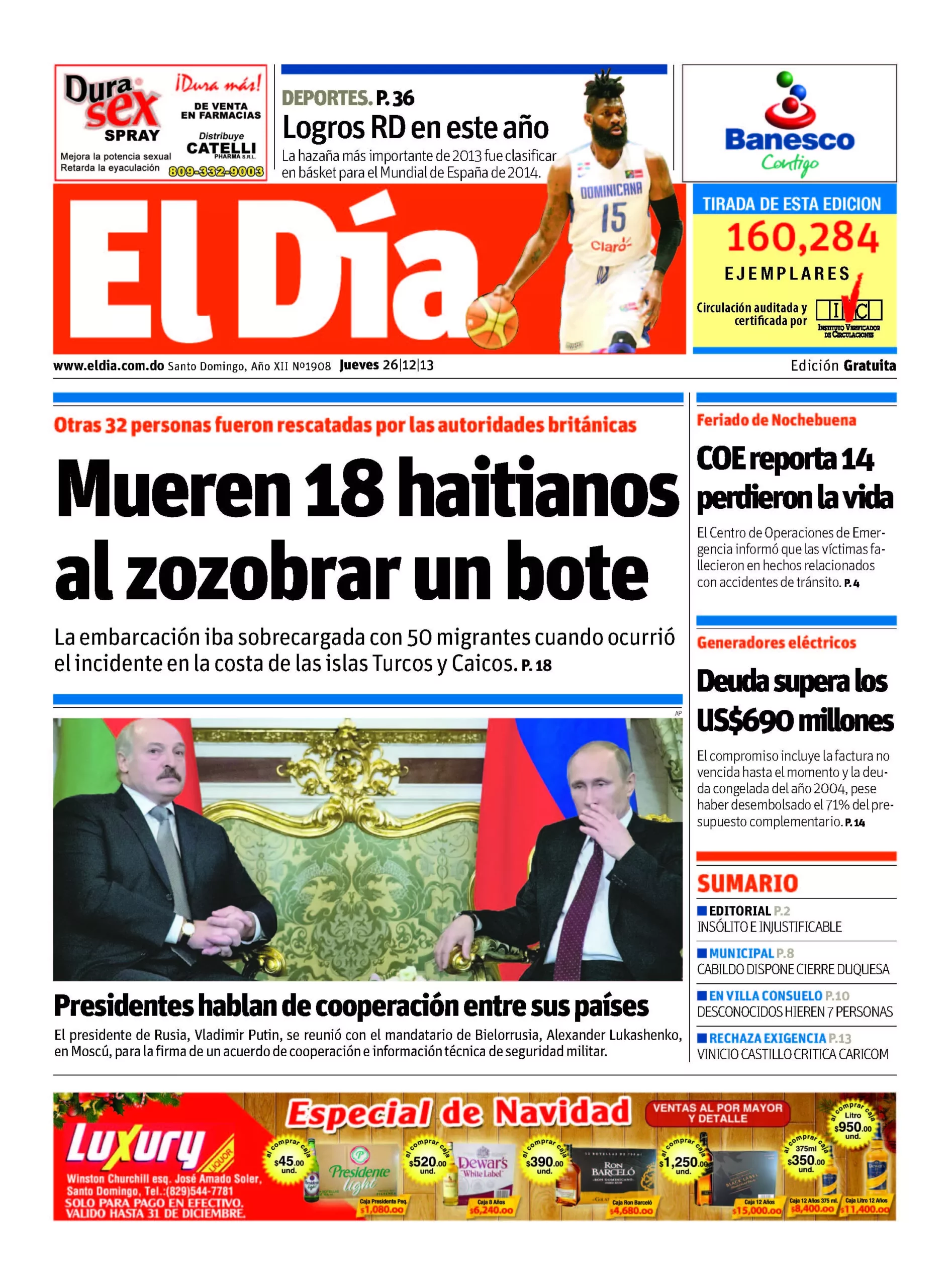 Portada impresa