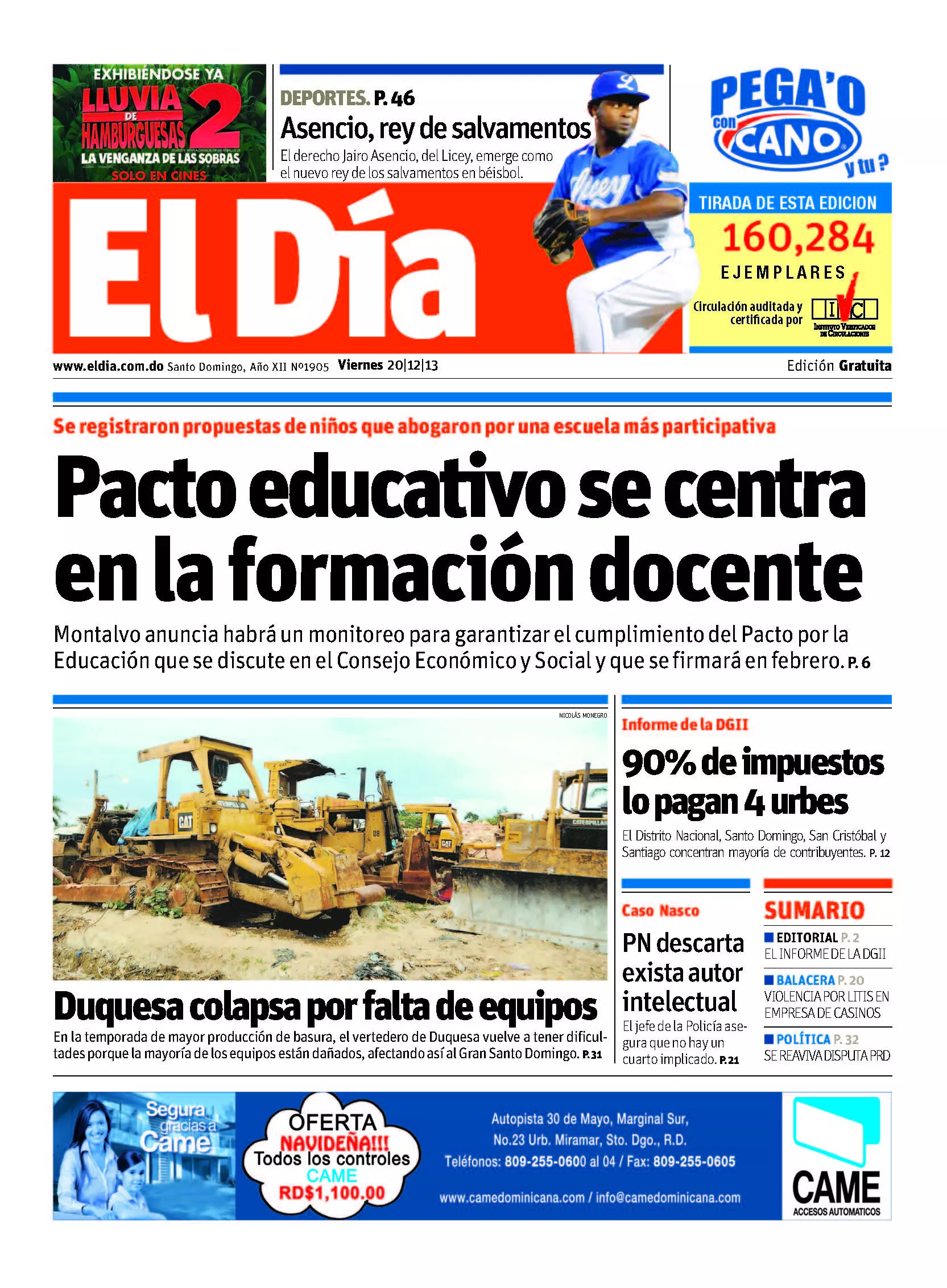 Portada impresa