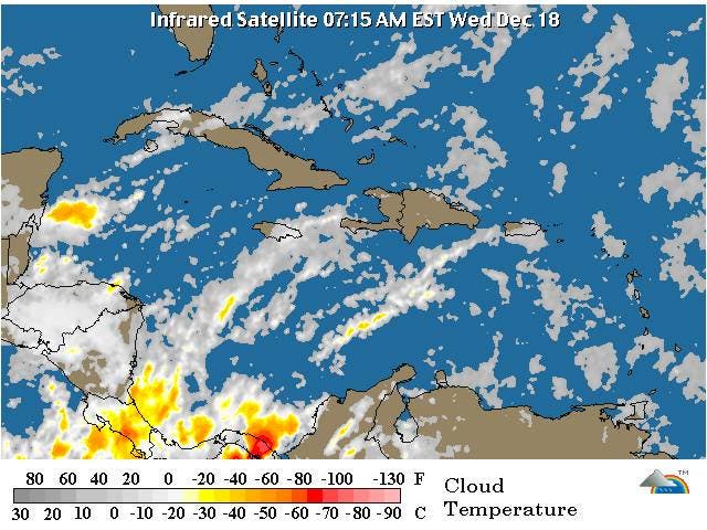 Meteorología: Vaguada seguirá provocando chubascos y tronadas