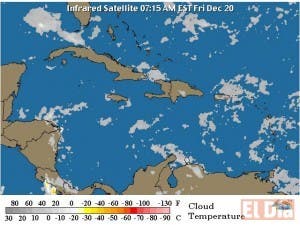 Meteorología pronostica lluvias dispersas y clima agradable