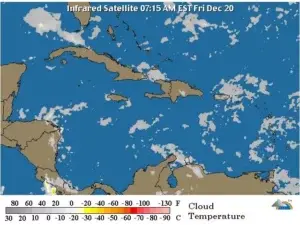 Meteorología pronostica lluvias dispersas y clima agradable